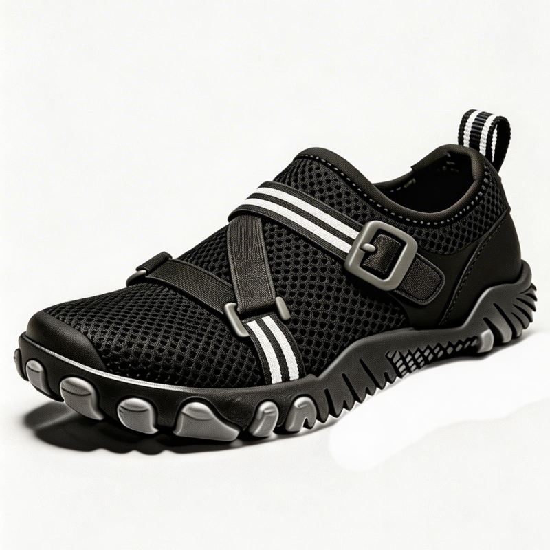 RTX Secure Buckle Sport Water Shoe - Black