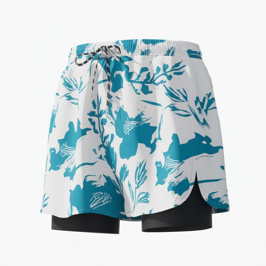 RTX OCEAN BLOOM Hybrid Swim Shorts