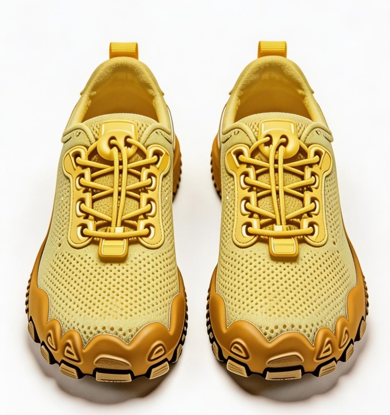 Breathable mesh detailing